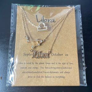 Libra 3 Tiered Necklace